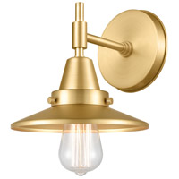 Innovations Lighting 447-1W-AB-M4-AB-LED Caden LED 8 inch Antique Brass Sconce Wall Light thumb
