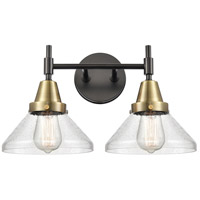 Innovations Lighting 447-2W-BAB-G4474 Caden 2 Light 17 inch Black Antique Brass Bath Vanity Light Wall Light thumb