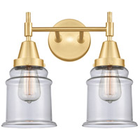 Innovations Lighting 447-2W-SG-G182 Caden 2 Light 15 inch Satin Gold Bath Vanity Light Wall Light thumb