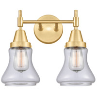 Innovations Lighting 447-2W-SG-G192-LED Caden LED 15 inch Satin Gold Bath Vanity Light Wall Light thumb