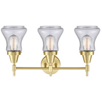 Innovations Lighting 447-3W-SB-G194-LED Caden LED 24 inch Satin Brass Bath Vanity Light Wall Light in Seedy Glass 447-3W-SB-G194_2.jpg thumb