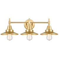Innovations Lighting 447-3W-AB-M4-AB-LED Caden LED 26 inch Antique Brass Bath Vanity Light Wall Light thumb