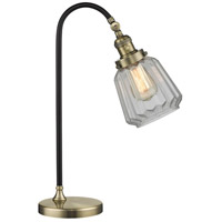 Innovations Lighting 515-1L-BAB-G142-LED Black Brook 22 inch 3 watt Black Antique Brass Lamp Portable Light thumb