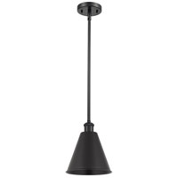 Innovations Lighting 516-1S-BK-MBC-8-BK-LED Ballston Cone LED 8 inch Matte Black Pendant Ceiling Light thumb