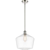 Innovations Lighting 516-1S-PN-G652-12 Ballston Cindyrella 1 Light 12 inch Polished Nickel Mini Pendant Ceiling Light in Incandescent, Clear Glass thumb