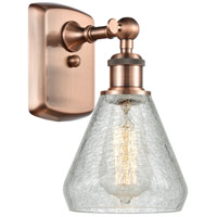 Innovations Lighting 516-1W-AC-G275-LED Ballston Conesus LED 6 inch Antique Copper Sconce Wall Light, Ballston thumb