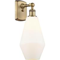 Innovations Lighting 516-1W-BB-G651-7 Ballston Cindyrella 1 Light 7 inch Brushed Brass Sconce Wall Light in Incandescent, Matte White Glass thumb