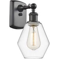 Innovations Lighting 516-1W-OB-G652-6-LED Ballston Cindyrella LED 6 inch Oil Rubbed Bronze Sconce Wall Light in Clear Glass thumb