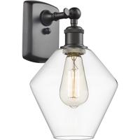 Innovations Lighting 516-1W-OB-G652-8 Ballston Cindyrella 1 Light 8 inch Oil Rubbed Bronze Sconce Wall Light in Incandescent, Clear Glass thumb