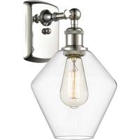 Innovations Lighting 516-1W-PN-G652-8-LED Ballston Cindyrella LED 8 inch Polished Nickel Sconce Wall Light in Clear Glass thumb