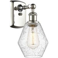Innovations Lighting 516-1W-PN-G654-6 Ballston Cindyrella 1 Light 6 inch Polished Nickel Sconce Wall Light in Incandescent, Seedy Glass thumb