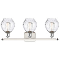 Innovations Lighting 516-3W-WPC-G362 Ballston Small Waverly 3 Light 26 inch White and Polished Chrome Bath Vanity Light Wall Light, Ballston 516-3W-WPC-G362_2.jpg thumb