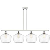 Innovations Lighting 516-4I-WPC-G654-12-LED Ballston Cindyrella LED 50 inch White and Polished Chrome Island Light Ceiling Light in Seedy Glass thumb