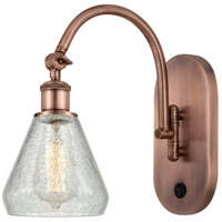 Innovations Lighting 518-1W-AC-G275-LED Ballston Conesus LED 6 inch Antique Copper Sconce Wall Light thumb