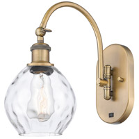 Innovations Lighting 518-1W-BB-G362-LED Ballston Waverly LED 6 inch Brushed Brass Sconce Wall Light thumb