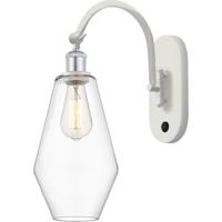 Innovations Lighting 518-1W-WPC-G652-7 Ballston Cindyrella 1 Light 7 inch White and Polished Chrome Sconce Wall Light in Incandescent, Clear Glass thumb