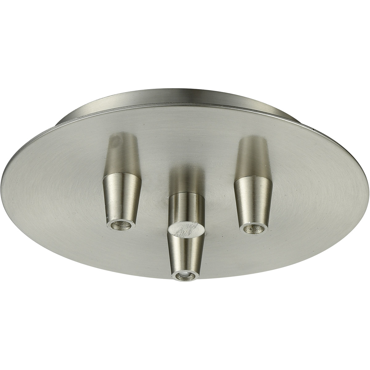 Innovations Lighting 103SN Custom Cord Satin Nickel Multi Port Canopy Round
