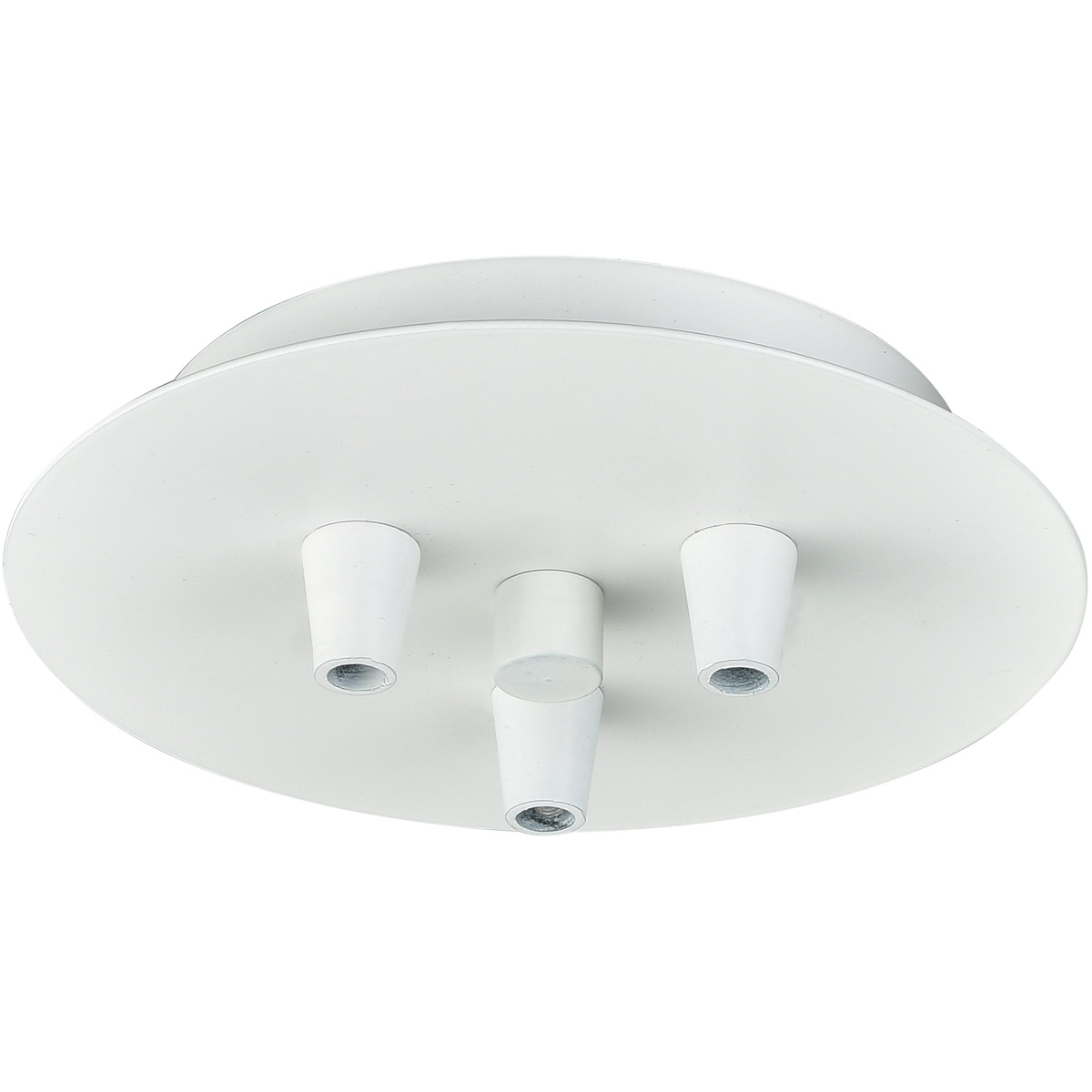 Innovations Lighting 103W Custom Cord White Multi Port Canopy Round