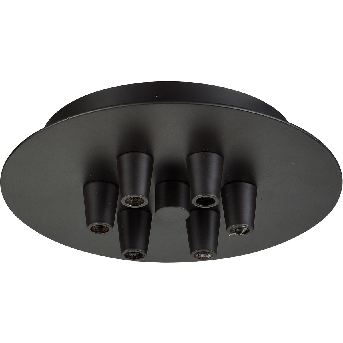 Innovations Lighting 106OB Custom Cord Oil Rubbed Bronze Multi Port Canopy Round