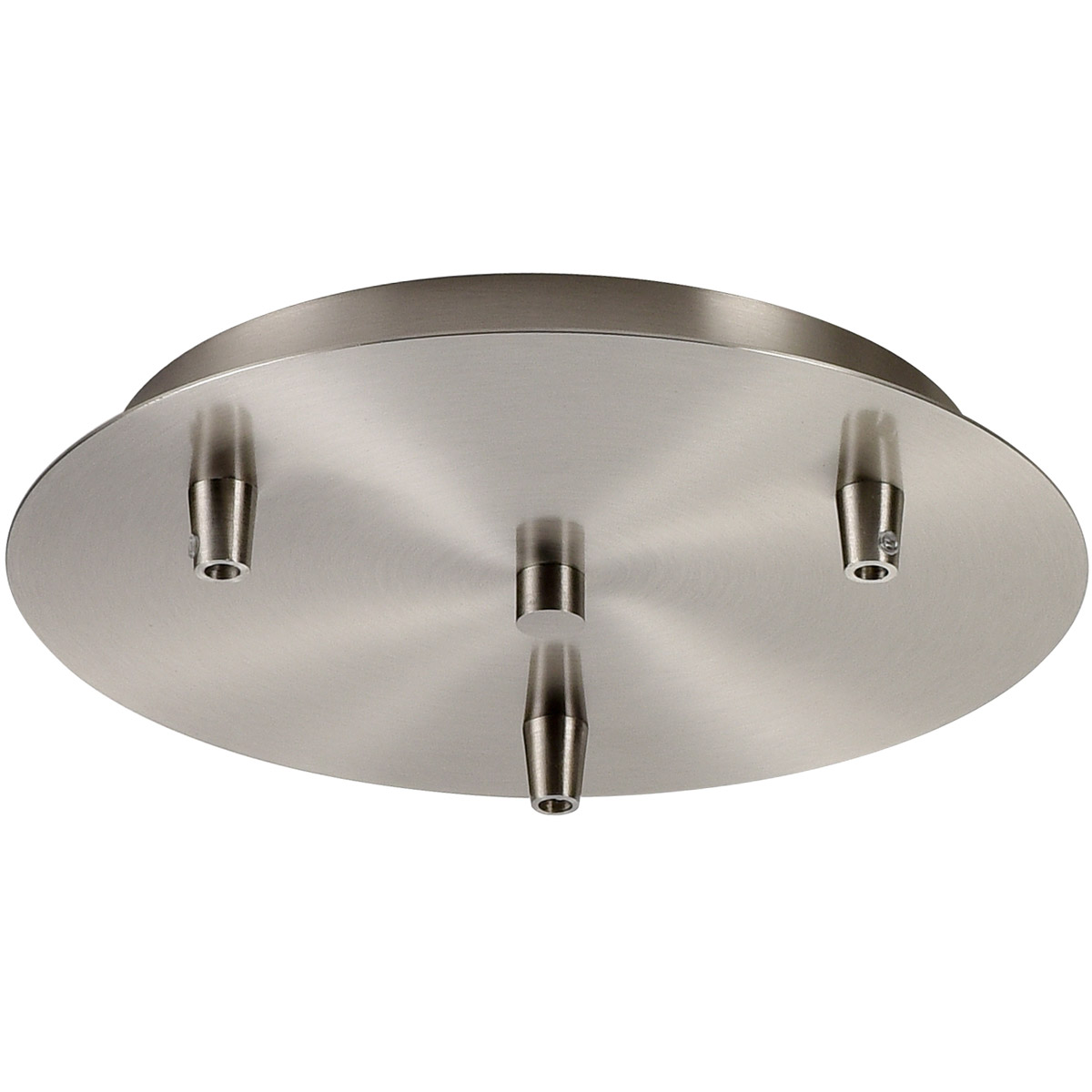 Innovations Lighting 113SN Custom Cord Satin Nickel Multi Port Canopy Round