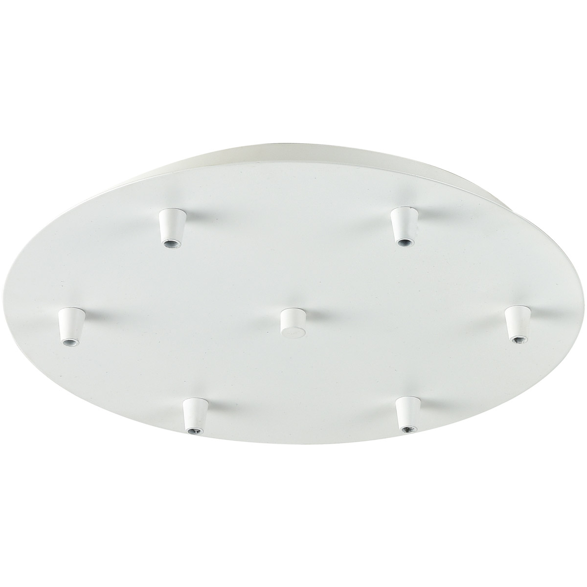 Innovations Lighting 116W Custom Cord White Multi Port Canopy Round