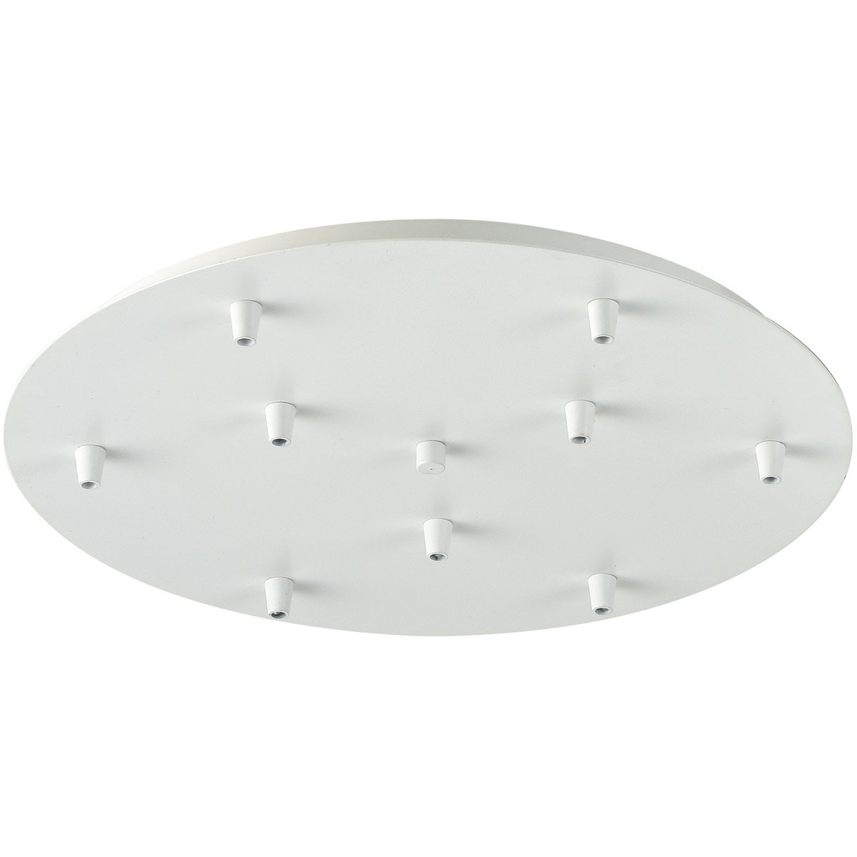 Innovations Lighting 119W Custom Cord White Multi Port Canopy Round