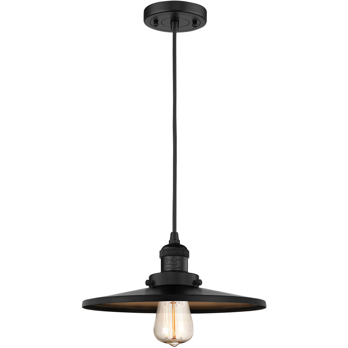 Innovations Lighting 201C-PN-MFR-PN-12-LED Franklin Restoration Appalachian LED 12 inch Polished Nickel Mini Pendant Ceiling Light