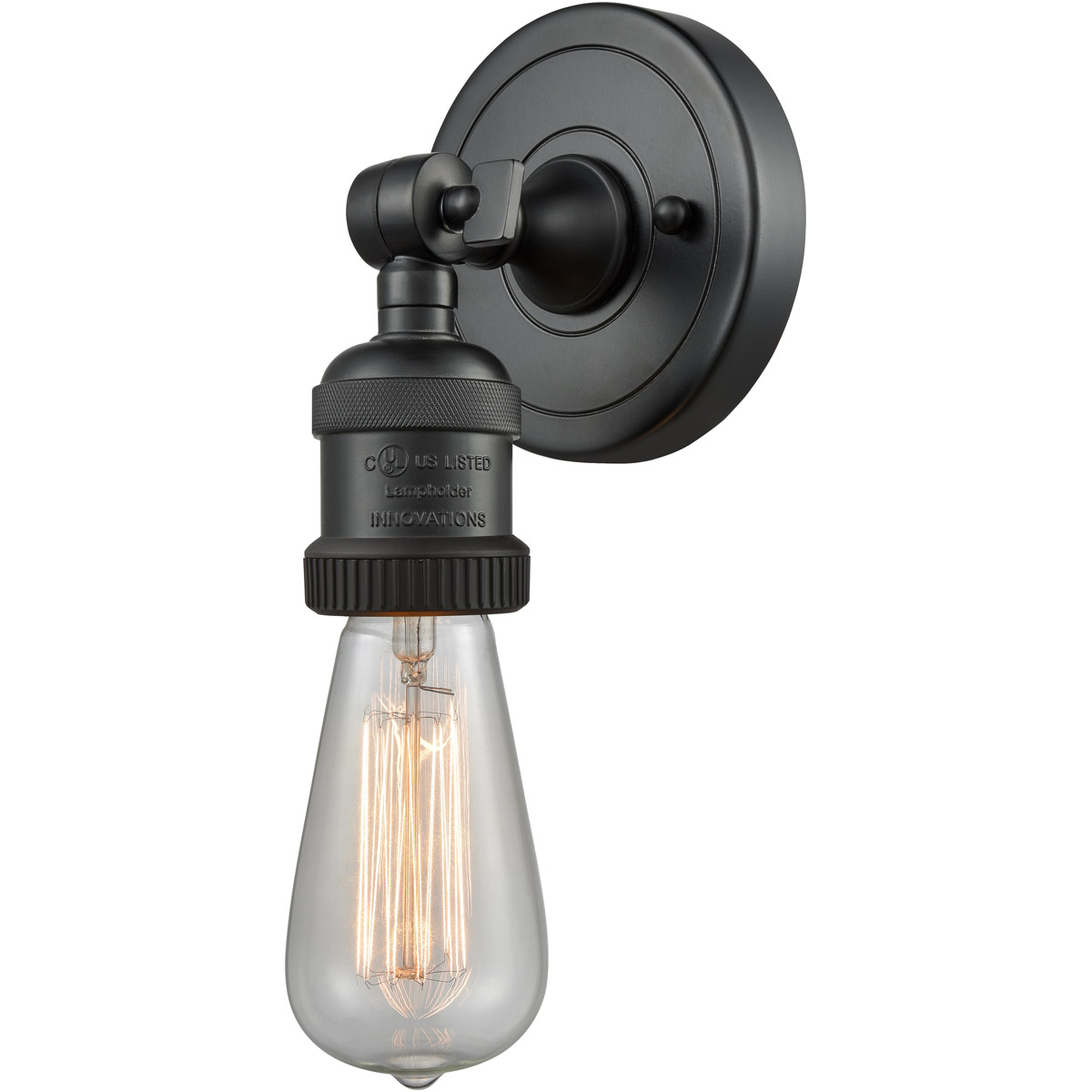 Innovations Lighting 202ADA-OB Franklin Restoration Bare Bulb 1 Light 5 inch Oil Rubbed Bronze ADA S