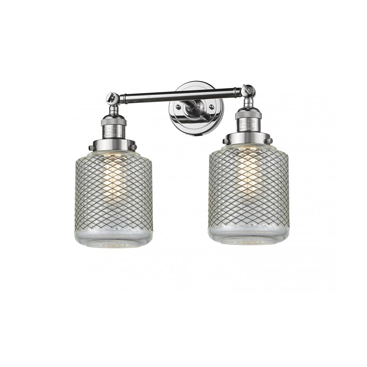 Innovations Lighting 208-PC-G262-LED Franklin Restoration Stanton LED 16 inch Polished Chrome Bath Vanity Light Wall Light, Franklin Restoration