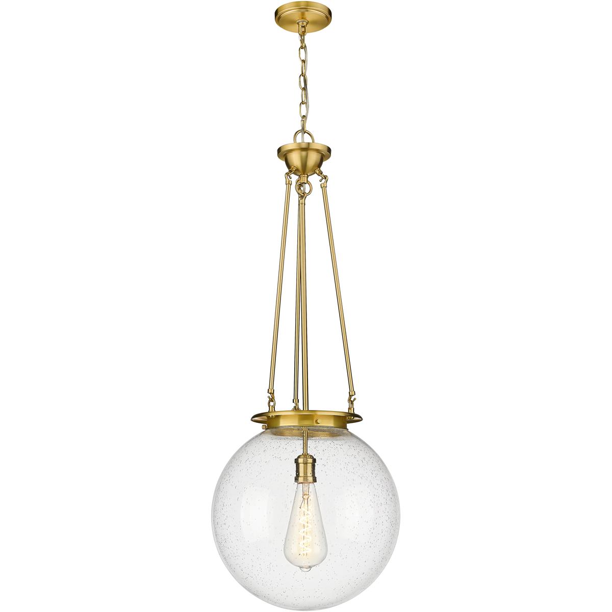 Innovations Lighting 221-1P-SG-G204-16 Beacon 1 Light 15.75 inch Satin Gold Pendant Ceiling Light