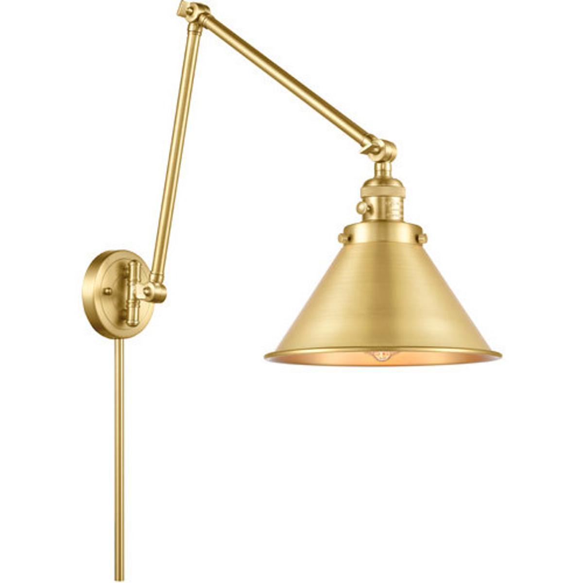 Innovations Lighting Bruno Marashlian Briarcliff LED Wall Swing Lamp Briarcliff - 238-SG-M10-SG-LED - Restoration-Vintage