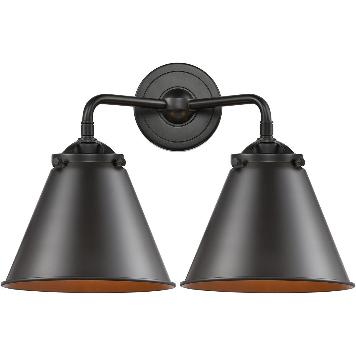 Innovations Lighting 284-2W-OB-M13-OB Nouveau Appalachian 2 Light 16 inch Oil Rubbed Bronze Bath Vanity Light Wall Light, Nouveau