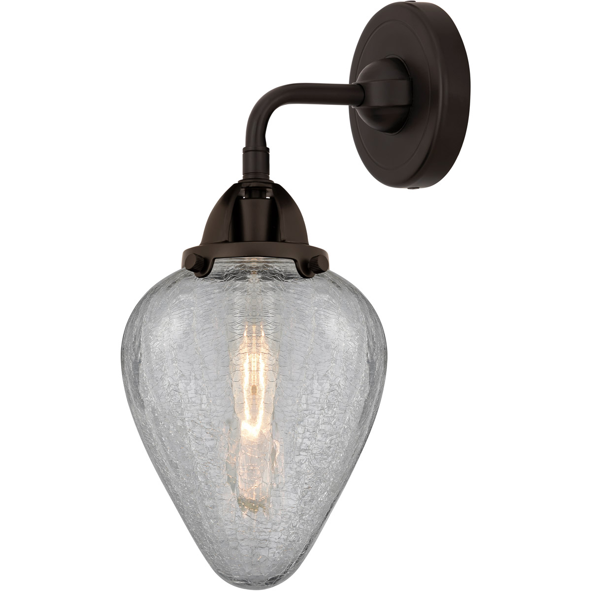 Innovations Lighting 288-1W-OB-G165 Nouveau 2 Geneseo 1 Light 7 inch Oil Rubbed Bronze Sconce Wall Light