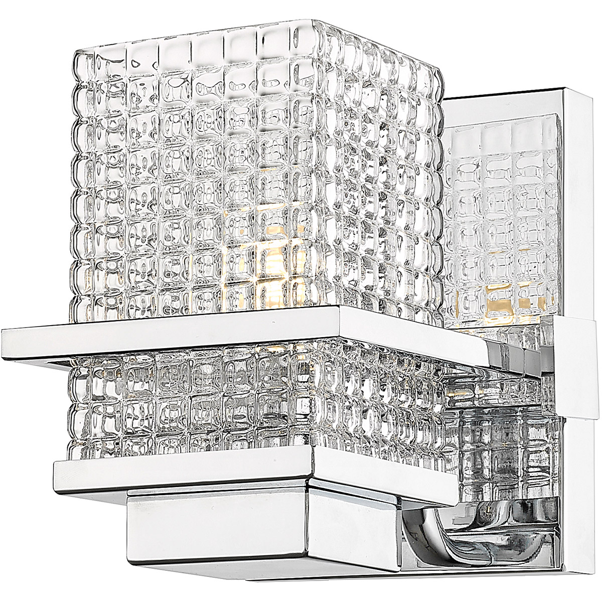 Innovations Lighting 310-1W-PC-CL Wellfleet 1 Light 5.25 inch Polished Chrome Bath Vanity Light Wall Light in Incandescent