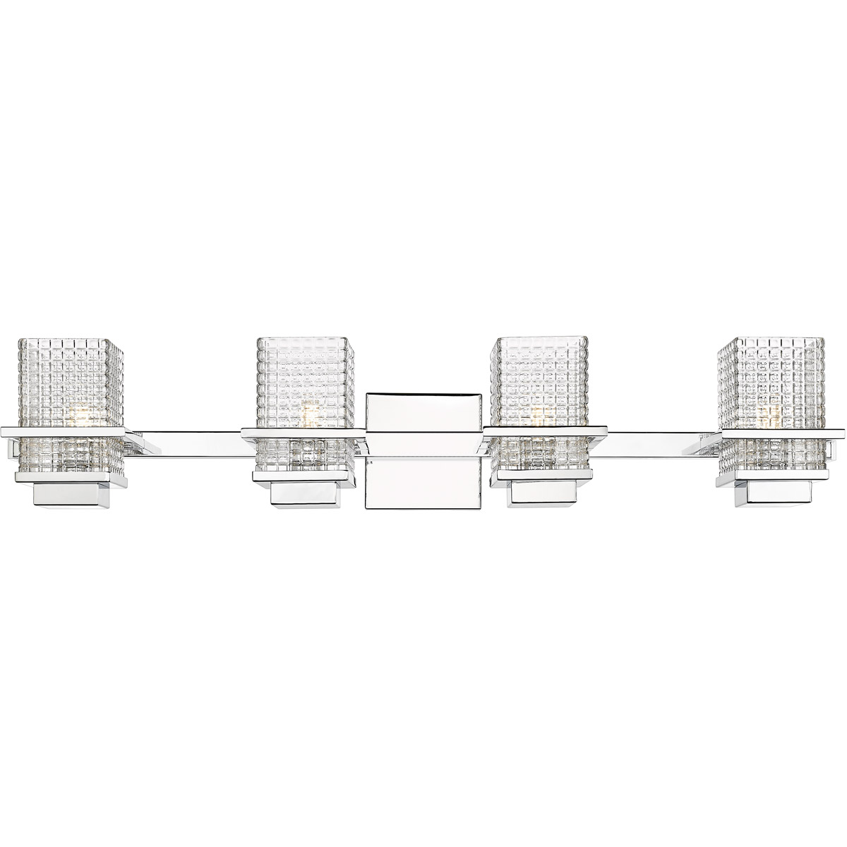 Innovations Lighting Bruno Marashlian Wellfleet 33 Inch 4 Light Bath Vanity Light Wellfleet - 310-4W-PC-CL - Modern Contemporary