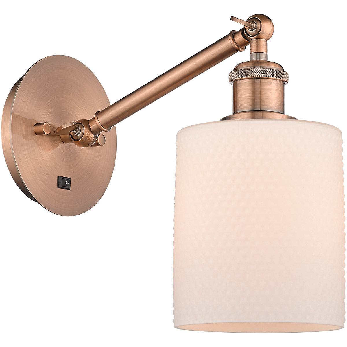 Innovations Lighting Bruno Marashlian Cobbleskill 11 Inch Wall Sconce Cobbleskill - 317-1W-AC-G111 - Modern Contemporary