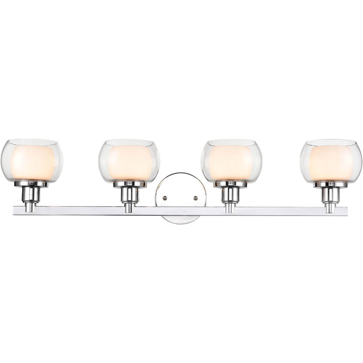Innovations Lighting 330-4W-PC-CLW-LED Cairo LED 30.75 inch Polished Chrome Bath Vanity Light Wall Light