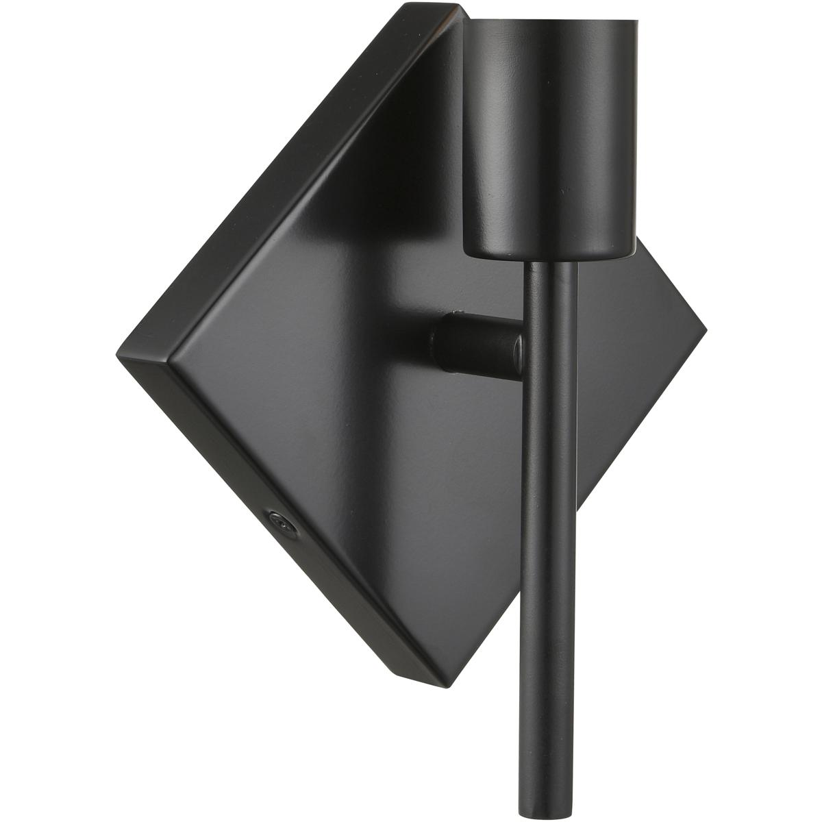 Innovations Lighting 425-1W-BK-LED Mia LED 6.38 inch Matte Black ADA Sconce Wall Light