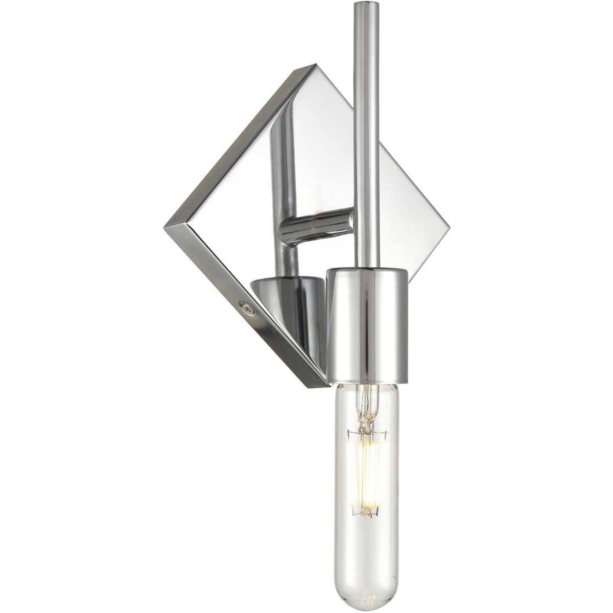 Innovations Lighting 425-1W-PC-T10LED Mia LED 6.38 inch Polished Chrome ADA Sconce Wall Light
