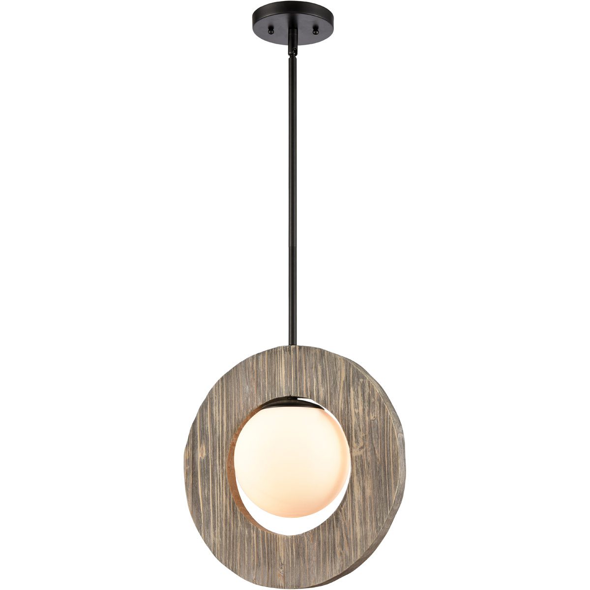 Innovations Lighting 440-1S-BK-W Maverick 1 Light 14.13 inch Matte Black Pendant Ceiling Light