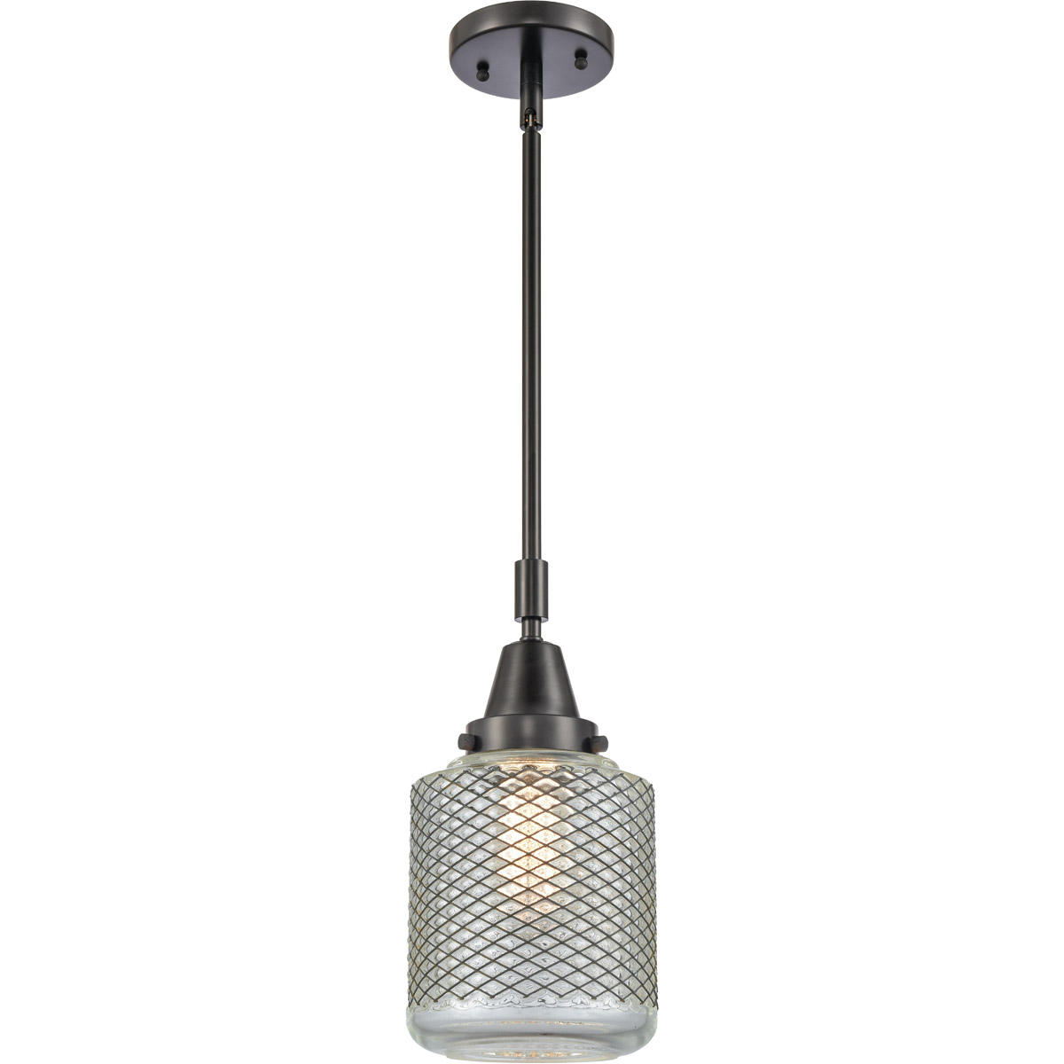 Innovations Lighting 447-1S-BK-G262 Franklin Restoration Stanton 1 Light 6 inch Matte Black Mini Pendant Ceiling Light