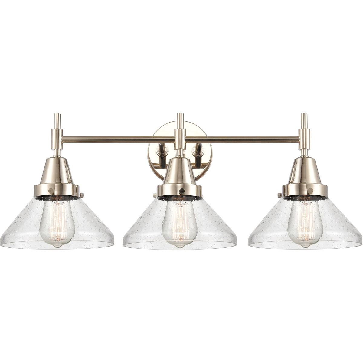 Innovations Lighting Bruno Marashlian Caden 26 Inch 3 Light Bath Vanity Light Caden - 447-3W-PN-G4474 - Transitional
