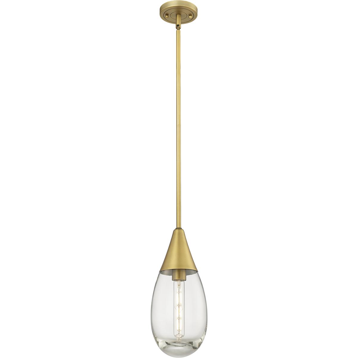 Innovations Lighting Bruno Marashlian Malone 6 Inch Mini Pendant Malone - 450-1S-BB-G450-6CL - Modern Contemporary