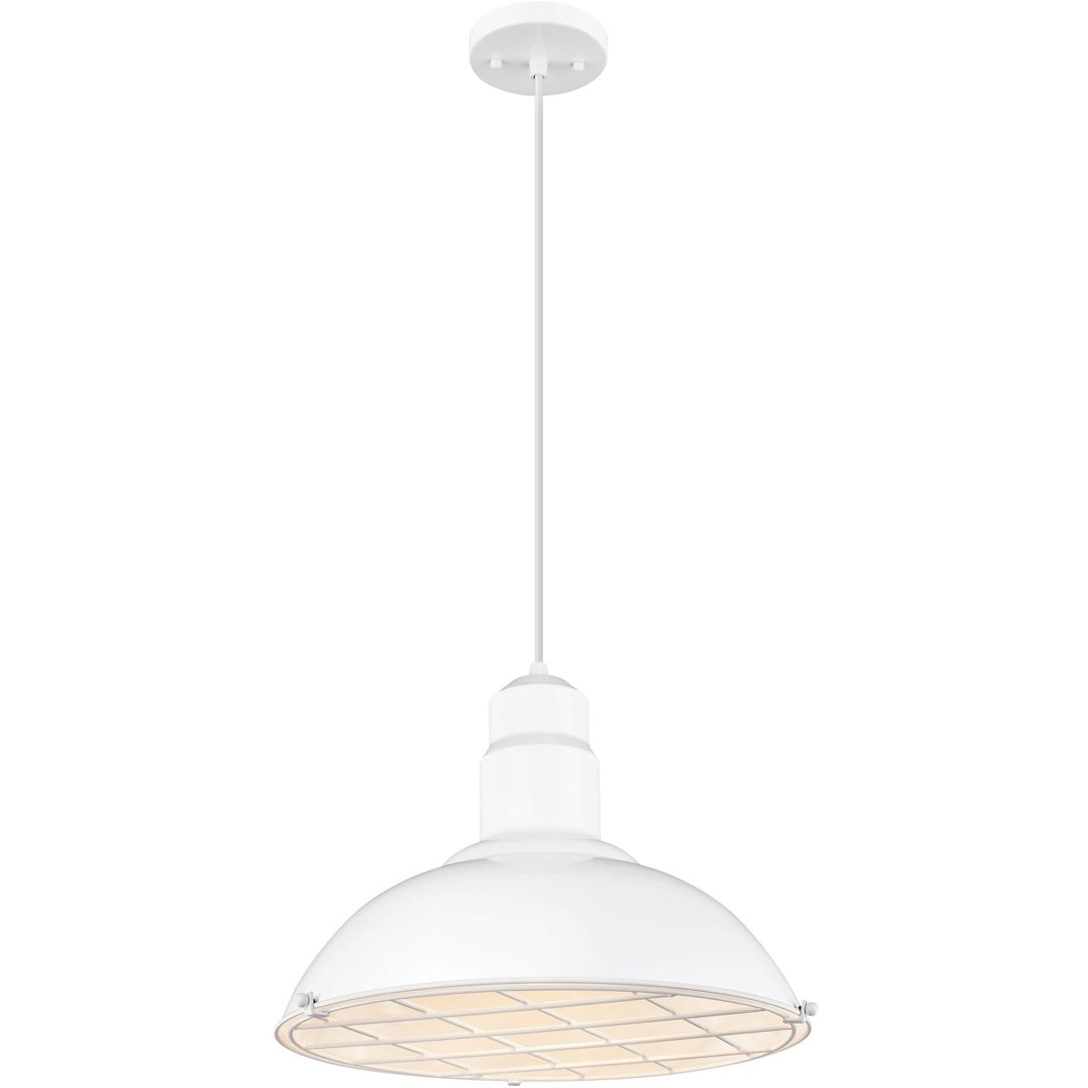 Innovations Lighting 455-1P-16W Langston 1 Light 16 inch White Pendant Ceiling Light