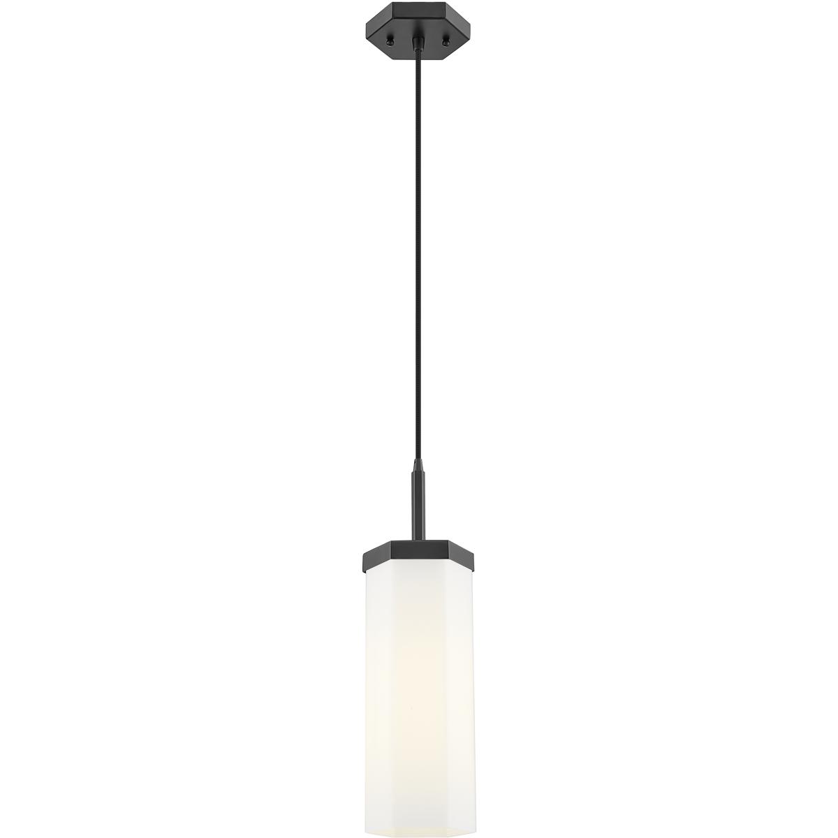 Innovations Lighting 463-1P-BK-G463-12WH Downtown Urban Blakeley 1 Light 5 inch Matte Black Pendant Ceiling Light in Matte White