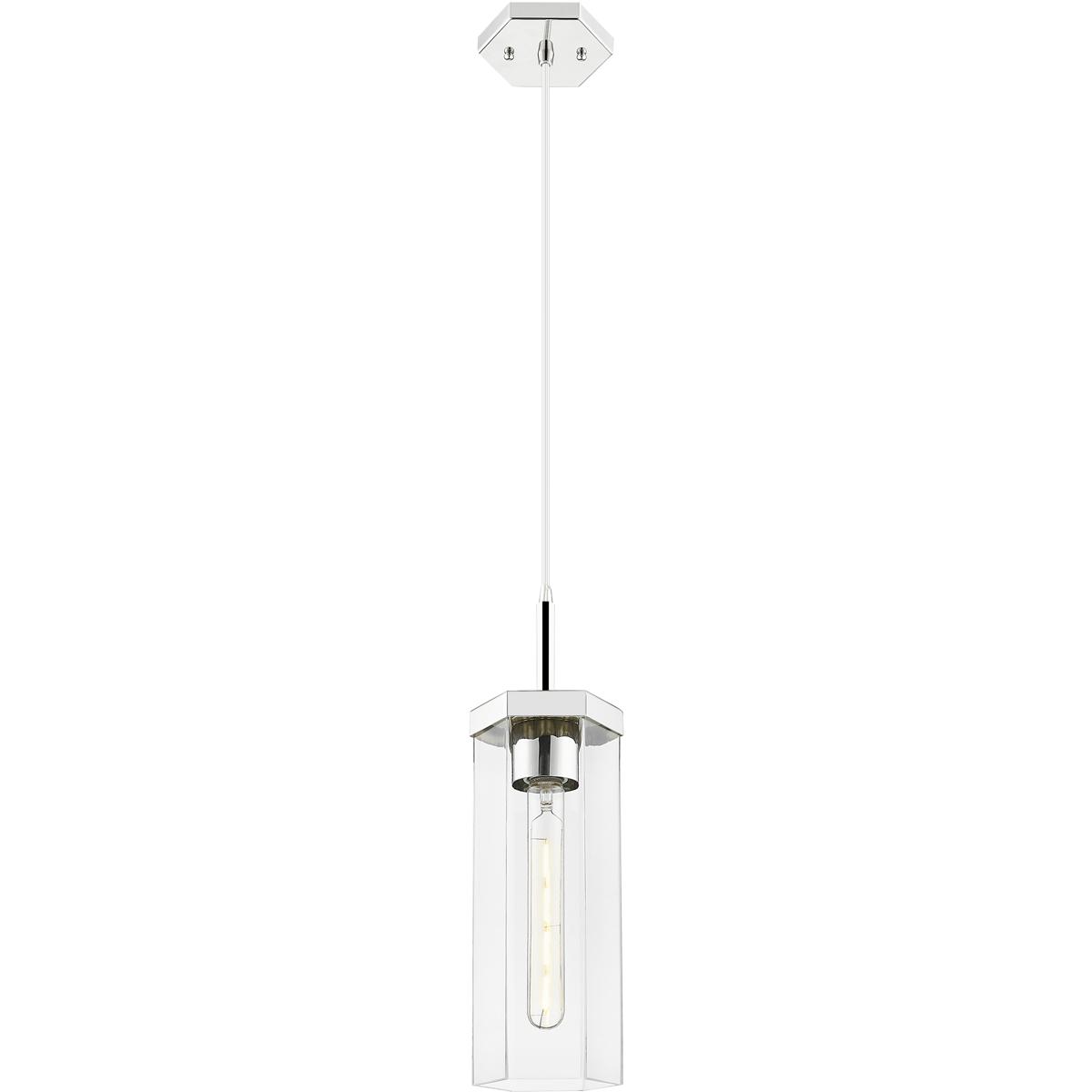 Innovations Lighting 463-1P-PN-G463-12CL Downtown Urban Blakeley 1 Light 5 inch Polished Nickel Pendant Ceiling Light in Clear