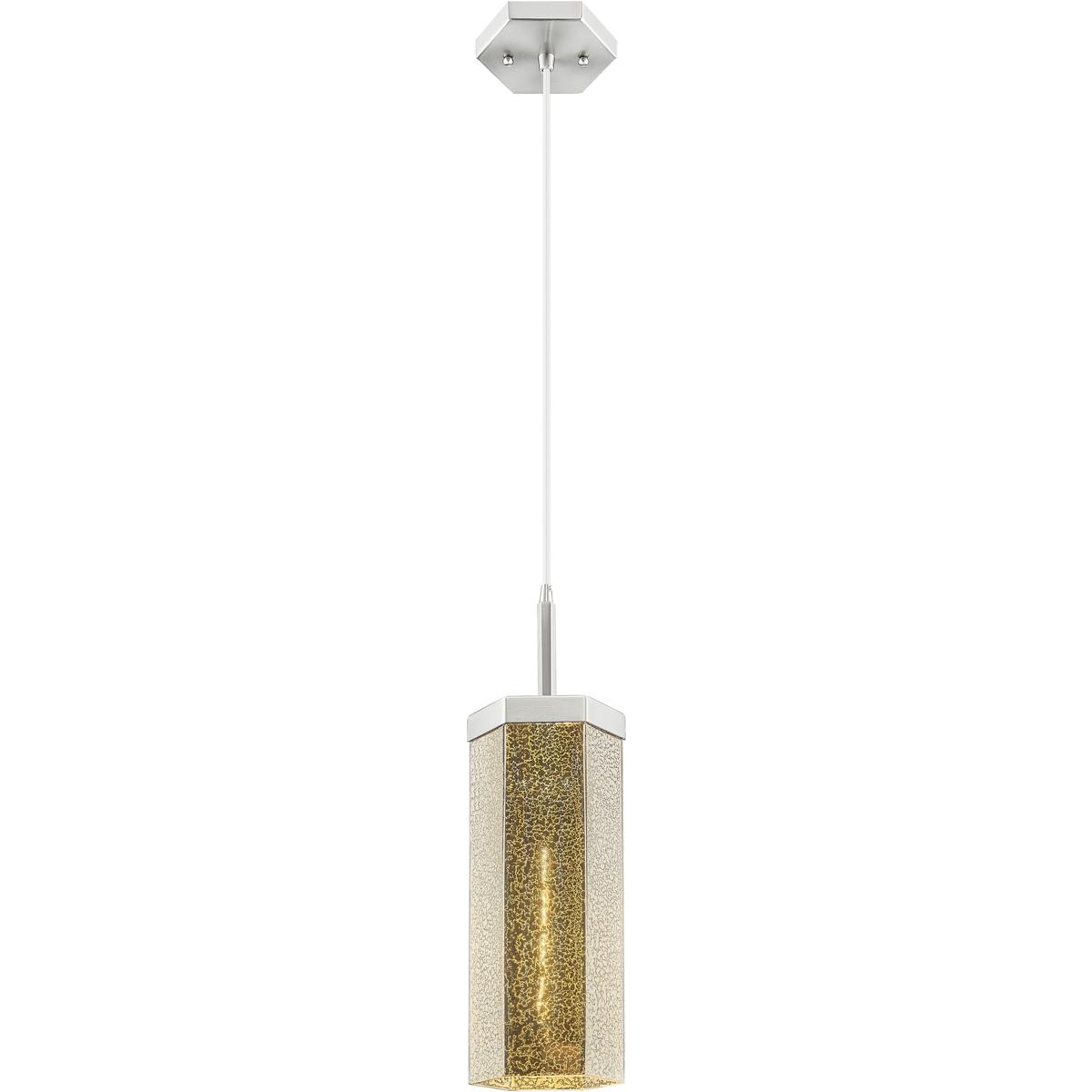 Innovations Lighting 463-1P-SN-G463-12ME Downtown Urban Blakeley 1 Light 5 inch Satin Nickel Pendant Ceiling Light in Mercury
