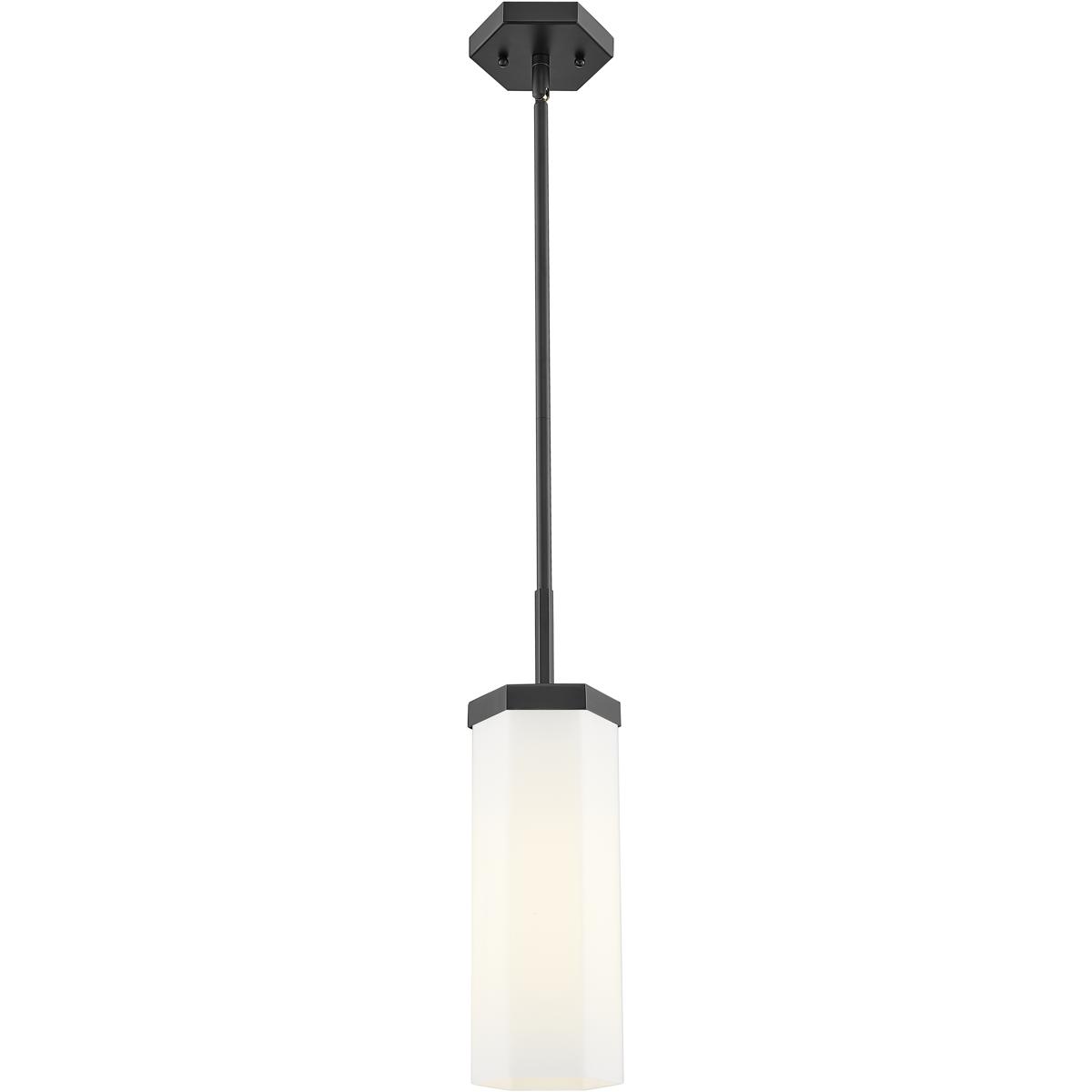Innovations Lighting 463-1S-BK-G463-12WH Downtown Urban Blakeley 1 Light 5 inch Matte Black Pendant Ceiling Light in Matte White