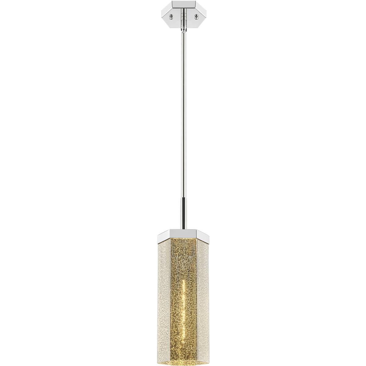 Innovations Lighting 463-1S-PN-G463-12ME Downtown Urban Blakeley 1 Light 5 inch Polished Nickel Pendant Ceiling Light in Mercury