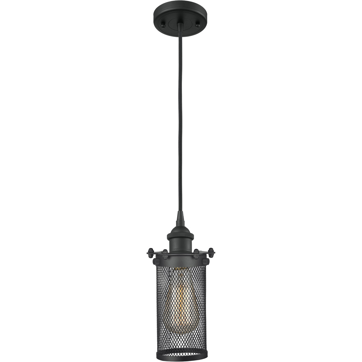 Innovations Lighting 516-1P-PC-CE219 Austere Bleecker 1 Light 6 inch Polished Chrome Pendant Ceiling Light